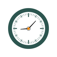 Time clock symbol icon vector illustration graphic design