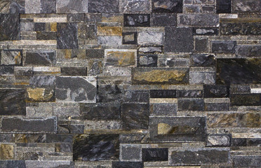 basalt, decorative facing stone, texture, close-up