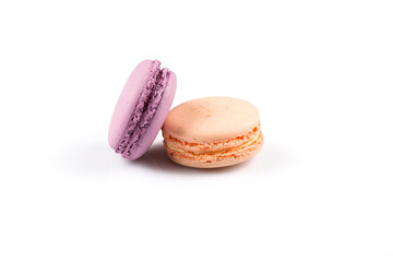 Colorful homemade macaroons