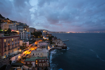 Fototapeta na wymiar Palermo after sunset