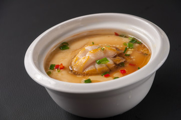 stewed egg with Abalone