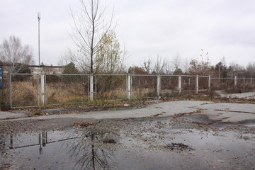 Fototapeta na wymiar chernobyl landskape