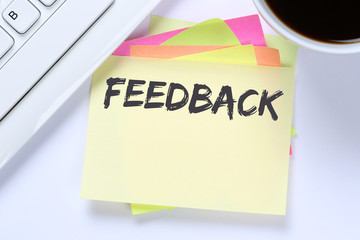 Feedback Business Kundendienst Service Meinung Bewertung Kontakt