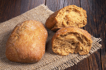 Fresh ciabatta bread