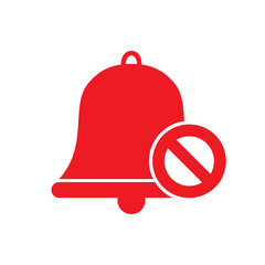 Symbol of stop sound. Vector illustration.