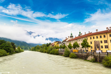Fototapeta premium Building facade in Innsbruck