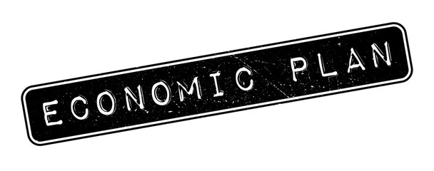 Economic Plan rubber stamp