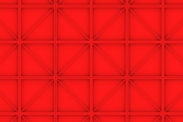 Wall of rectangle tiles with diagonal elements