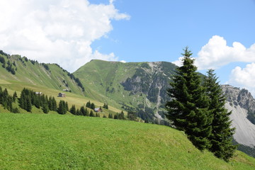 Landschaft am Faschinajoch