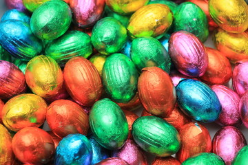 Chocolate easter eggs