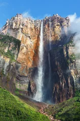  Angel Falls (Salto Angel) is & 39 s werelds hoogste watervallen (978 m) - Venezuela, Zuid-Amerika © vadim_petrakov