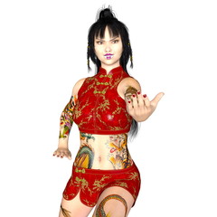 カンフーガール