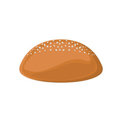 Bread icon. Bakery food shop traditional and product theme. Isolated design. Vector illustration