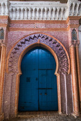 Tangier architecture of doors