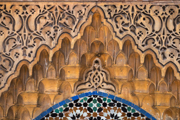 Obraz premium Wall detail in Tangier