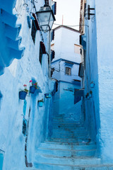 Chefchaouen city buildings