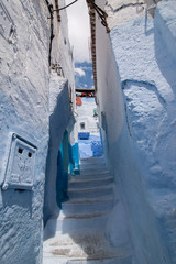 Chefchaouen city buildings