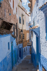 Chefchaouen city buildings