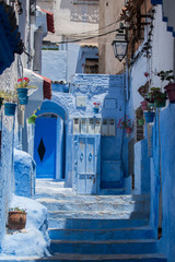 Chefchaouen city buildings