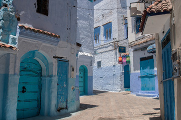 Chefchaouen city buildings