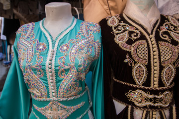 Luxurious moroccan clothes