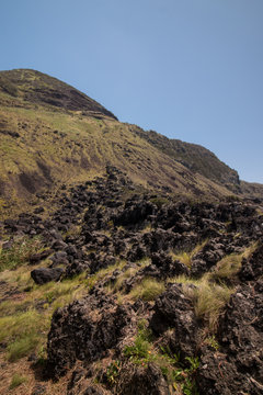 Ponta da Ferraria coastline
