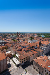 Cityscape from "Bassano del Grappa", Italian landscape