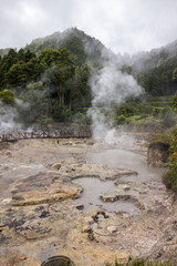 Fumarolas near Furnas