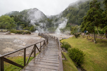 Fumarolas near Furnas