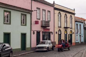 Typical urban architecture of Azores