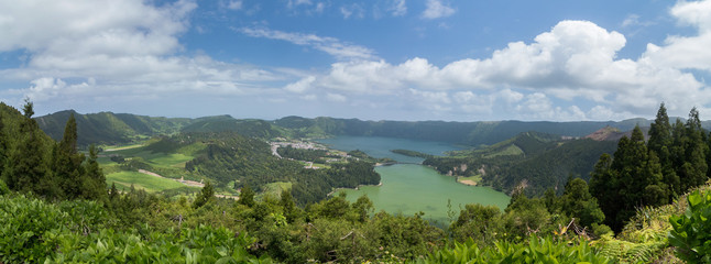 Fototapeta na wymiar Vista do Rei viewpoint