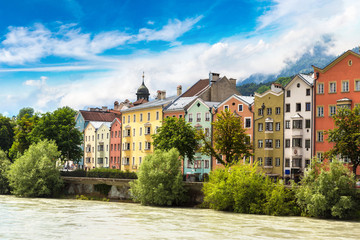 Building facade in Innsbruck
