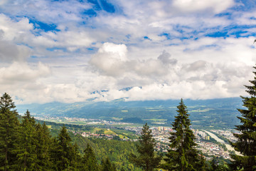 Panoramic view of Innsbruck