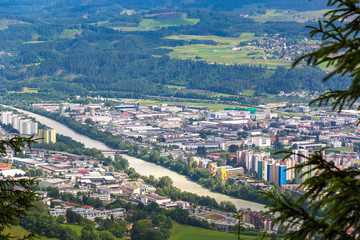 Panoramic view of Innsbruck