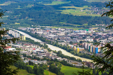 Panoramic view of Innsbruck
