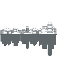 line office building icon