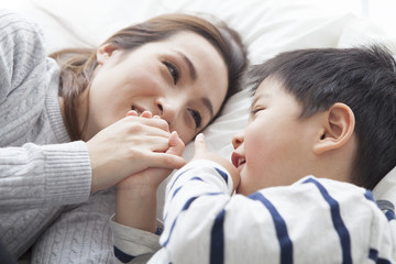 Affection for Mother's Son