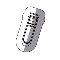 Tube icon. Medical heath care and hospital theme. Isolated design. Vector illustration