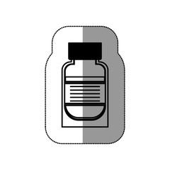 Medicine icon. Medical heath care and hospital theme. Isolated design. Vector illustration