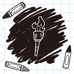 torch doodle