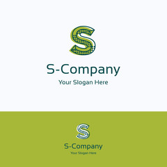 S company logo