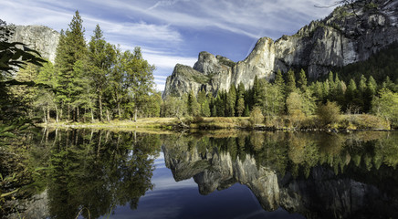 Yosemite - River Merced Reflections