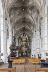 Nave of the Grote or St Michaels Church Zwolle