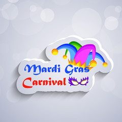 Mardi Gras Carnival background 