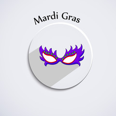 Obraz premium Mardi Gras Carnival background 