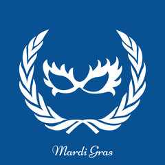 Mardi Gras Carnival background 