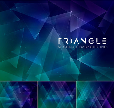 Triangle Abstract Background