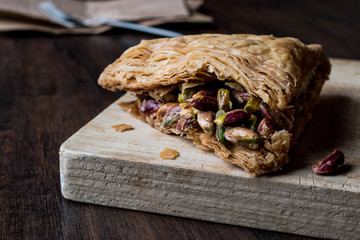 Halep Dessert with Pistachio / Fistikli Baklava