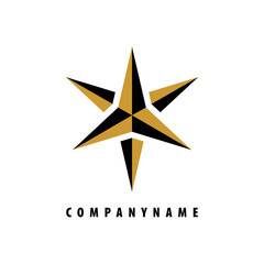 Obraz premium Star Unique Template Logo