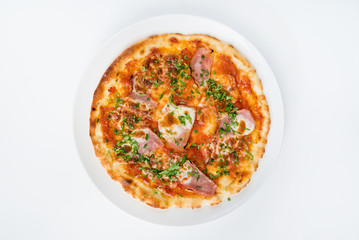 fresh pizza